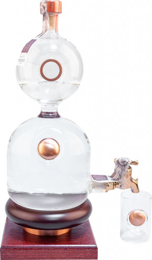 BUTELKA SEKWANA 0,5L Z ELEMENT MIEDZI W GRAPPA
