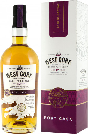 West Cork 12YO Port Cask Malt Kartonik